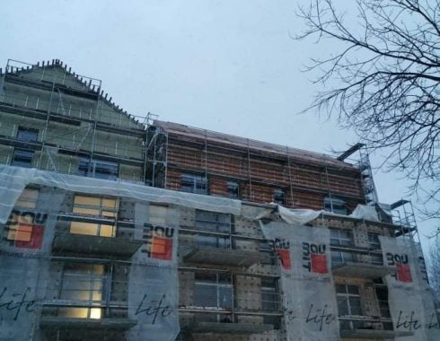 Renovuojamo fasado apšiltinimas